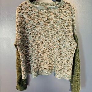 Cozy Multicolor Knit Sweater